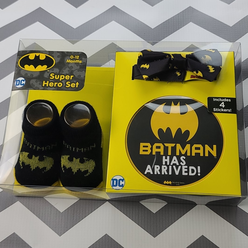 NWT Baby Batman Milestone Set
